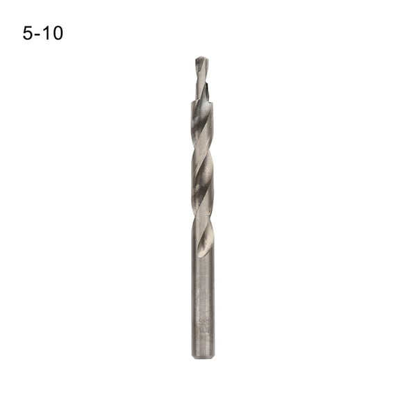 Yuedong Twist Step Drill Bit 4-8/5-9/5-10/6-10/8-12mm HSS Twist Step Drill Bit Pocket Hole Drill Bits