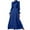 BU1, variant on Women's Neck Long Sleeve Dress Satin Puff Sleeve Dress Elegant Evening Gown Maxi Dress White S