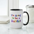 thumbnail image 4 of CafePress - I'm Going To Be A Daddy Large Mug - 15 oz Ceramic Large White Novelty Mug, 4 of 4