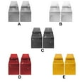 thumbnail image 3 of 2 Pieces Polyester Table Runner Solid Color Glossy Disco Themed Home Restaurant Dining Table Flag Decor Ornament Black, 3 of 9