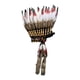 thumbnail image 3 of Tocado de plumas, accesorio de vestuario para actuaciones en escenario, diadema, sombrero, 3 of 8