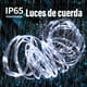 thumbnail image 4 of Manguera de Luz Led para Exterior, Luces Solares 10M 100 LED 8 Modos para Exterior Funciona con Energía Solar, Tubo de Luz de PVC Impermeable IP65 para Navidad, Fiesta (Blanco Fr, 4 of 5