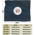 thumbnail image 3 of Sacred Heart University Logo Fleece Blanket, Very Soft Microfiber Flannel Blanket for Couch Warm and Cozy for All Seasons, 3 of 6