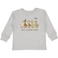 thumbnail image 3 of Inktastic Spooky Goose Halloween Costume Cute Ducks Boys or Girls Long Sleeve Toddler T-Shirt, 3 of 5