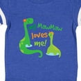 thumbnail image 4 of Inktastic My MawMaw Loves Me Grandson Boys Baby Bodysuit, 4 of 5
