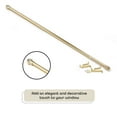 thumbnail image 3 of Achim Fantasia 5/8" Cafe Rod, 2" Projection 48-86", Brass, 3 of 5