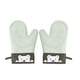 thumbnail image 2 of Guantes de silicona para horno y microondas | Guantes de cocina resistentes al calor | Paquete de 2 en verde, beige o gris, 2 of 6