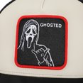 thumbnail image 3 of Ghostface Character Art Adult White Trucker Hat, 3 of 7