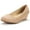 GOLD/GLITTER, variant on Women's Mid Wedge Heel Pump Shoes