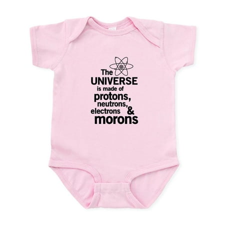 

CafePress - Universe Is Made Of Morons Body Suit - Baby Light Bodysuit Size Newborn - 24 Months