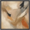 thumbnail image 4 of Framed Canvas Print Earth Tone Abstract Wall Art Neutral Modern Minimalist Decorative for Living Room Bedroom - 24"x24" BLACK, 4 of 7