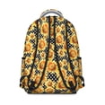 thumbnail image 3 of Black Sunflower Backpack for School,Cute School Bag,Schoolbag with Adjustable Shoulder Straps & Padded Back,15.3"x11"x7.1".﻿, 3 of 6