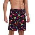 thumbnail image 6 of Mens Pajama Shorts, Lgbt Rainbow For Pride Sleep Shorts Men Pajama Bottoms Lounge PJ Shorts with Pockets, 6 of 6