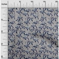 thumbnail image 2 of oneOone Silk Tabby Blue Fabric Floral Dress Material Fabric Print Fabric By The Yard 42 Inch Wide, 2 of 5