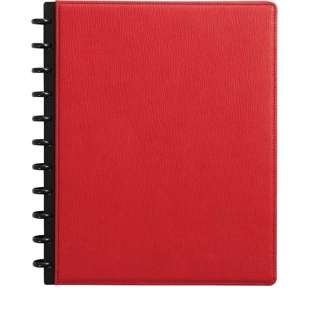Staples Arc Customizable Notebook System 81/2" x 11" Red Each 51694