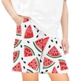 thumbnail image 1 of Odeerbi 5-14 Años Niños Niñas Verano Pantalones Cortos Estampados Sandía Pantalones Cortos Deportivos Workout Pantalones Cortos Transpirables Sueltos Con Bolsillos, 1 of 5