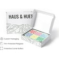 thumbnail image 4 of HAUS AND HUES Framed Danish Pastel Room Decor Aesthetic - Set of 6 Colorful Wall Art, Danish Pastel Wall Art, Trendy Pastel Room Decor for Teens, Framed Art Floral, Pink Abstract (Framed Black 11x14), 4 of 6