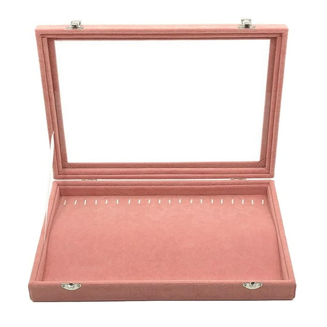 Esquirla Velvet Jewelry Display Organizer Tray Holder Storage Showcase Container F Large 3