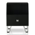 thumbnail image 2 of Furniture of America Clement 1-Drawer End Table, Black, 2 of 5
