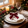 thumbnail image 5 of 2026 Christmas Indoor Home Decor Christmas Bows Suitable For Christmas Tree Wreath Arrangement Gift Box Decoration Bow Ornaments, 5 of 5