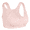 Pink, variant on Women's Front Closure Posture Bra Wireless Comfy Unpadded Full Coverage Back Support Bras,40D