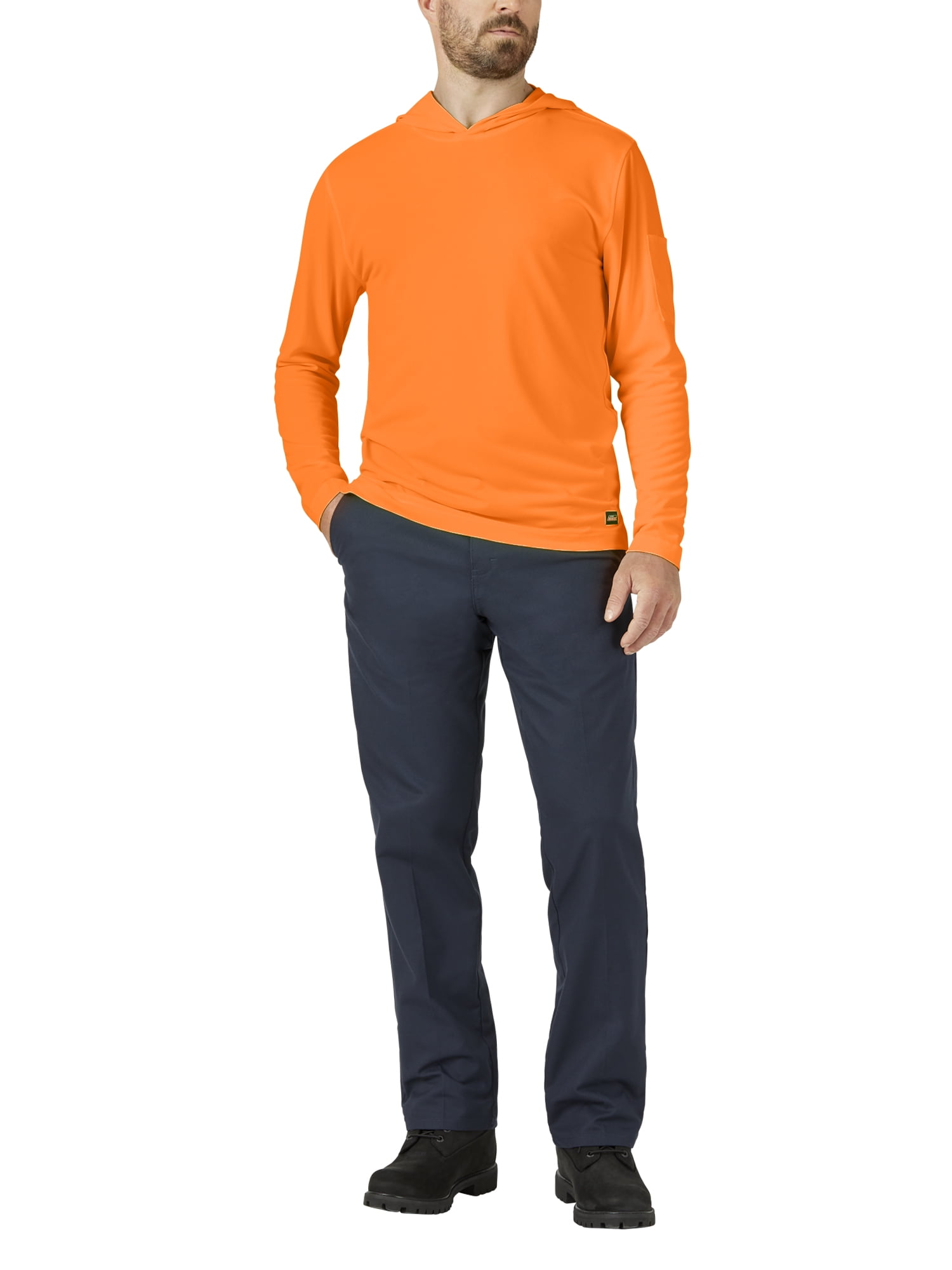 Genuine Dickies Long Sleeve Pullover Relaxed Fit Hoodie (Men's or Men's Big  & Tall) 1 Pack 