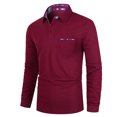 thumbnail image 2 of Handshe Hot Sale! Men's Fashion Casual Long - Sleeve Button Lapel Pockets Polo Sweatshirt, 2 of 9