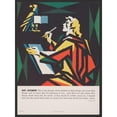 thumbnail image 3 of Joseph Binder 11x14 Black Modern Framed Museum Art Print Titled - St. John (1962), 3 of 5