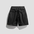 thumbnail image 4 of BXINGOHAI Running Shorts for Men Mens Tactical Shorts 11" Waterproof Hiking Fishing Breathable Cargo Short Shorts Regular(NO Belt) Black,XXL, 4 of 5