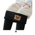 thumbnail image 4 of Medias térmicas Minnieouse de poliéster color de piel para mujer leggings térmicos forrados negro, 4 of 6