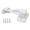 White, variant on Cabinet Door Catch Latch for RV Camper & Marine Yacht, Nylon Exte-rior Cabinet Pull Hardware