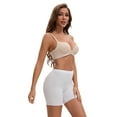 thumbnail image 4 of Unique Bargains Seamless Tummy Control Butt Lifter Thigh Slimmers Slip Shorts XL White, 4 of 6