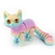 thumbnail image 1 of Arcoíris articulado con diseño de gato QINGMIAO impreso en 3D, 15 x 9 cm, 1 of 7