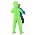 thumbnail image 4 of Light Up Pick Me Up Alien Inflatable Halloween Costume for Children, One Size Fit Most, by Morph Costumes, 4 of 7