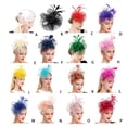 thumbnail image 3 of Baohd Hair Flower Wedding Headwear Fine Workmanship Exquisite Space Saving European Simple Multipurpose Head Pendent Yellow, 3 of 6