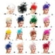 thumbnail image 3 of Tocado de boda Qarigey adorno para el pelo de fiesta clip de malla blanco, 3 of 6