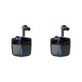 thumbnail image 4 of Sidaley Auriculares ABS compatibles con Bluetooth 10M Reducción de ruido Control táctil 0 Delay Smart Phone Gaming Auriculares intrauditivos gris hierro 2piezas, 4 of 6