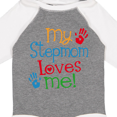 thumbnail image 4 of Inktastic My Stepmom Loves Me Boys or Girls Long Sleeve Baby Bodysuit, 4 of 5