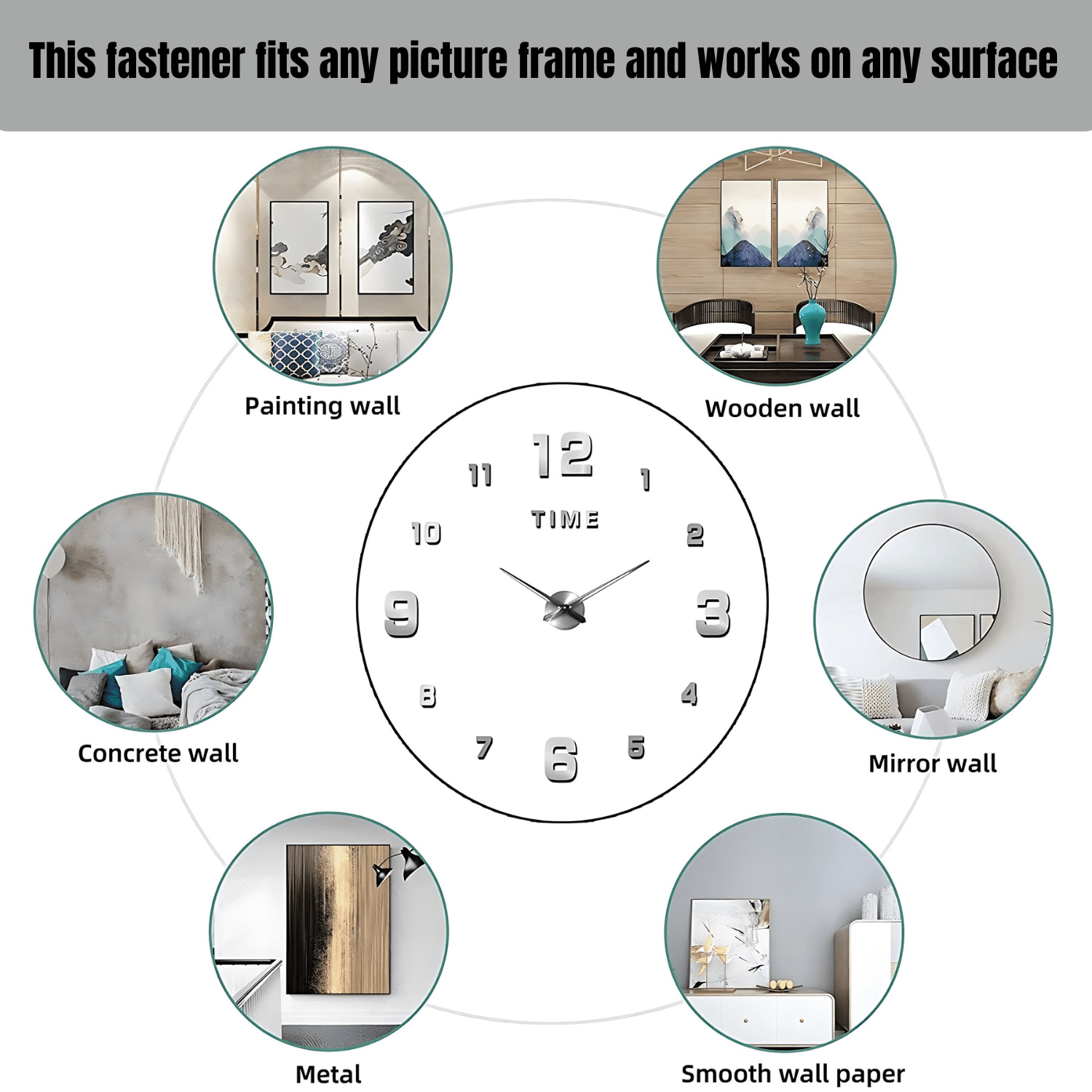 Picture Hanging Kit Tool 225-Piece – Easy Level Ruler, 2 Hammers & More – Perfect for Any Wall!