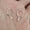 Silver, variant on 925 Sterling Silver Lightning Dangle Huggie Hoop Tragus Helix Earrings A1215-Silver