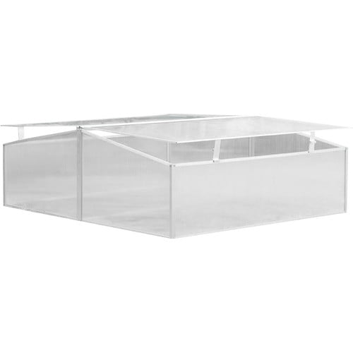 Zenport 3 5 Ft W X 3 5 Ft D Cold Frame Greenhouse Walmart Com Walmart Com