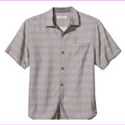 $118.00 Tommy Bahama Coconut Point Geo Camp Shirt SIZE M
