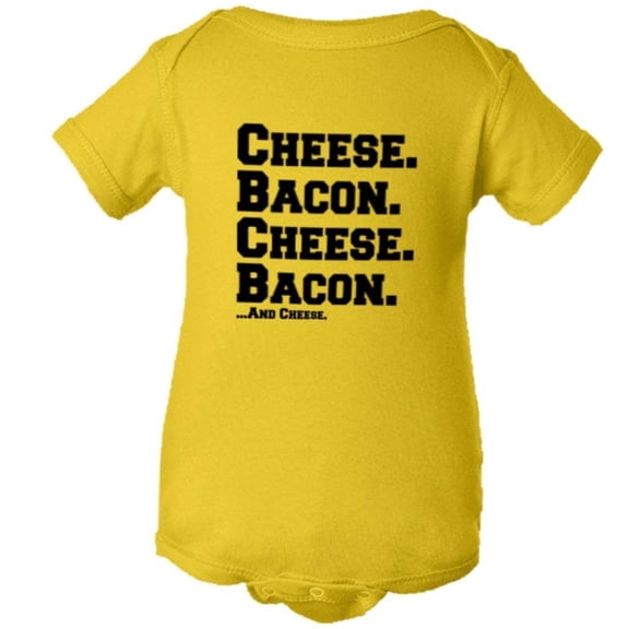 PleaseMeTees™ Baby Cheese and Bacon Grease I Love Pizza HQ Jumpsuit