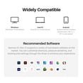 thumbnail image 6 of HUION Kamvas 22 (Gen 3) 21.5 Inch 2.5K 90Hz Drawing Tablet with Screen, Featuring PenTech 4.0, △E<1.2 Color Accuracy, Canvas Glass 2.0&amp; Ambient Lighting – Ideal for Digital Art, Animation &amp; Design, 6 of 9