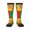 3 Black, variant on Knee High Socks for Women Los Angeles California Flag Long Tube Sock Uniform Socks