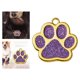thumbnail image 5 of Etiquetas para mascotas en blanco jinwen colgante violeta, 5 of 5