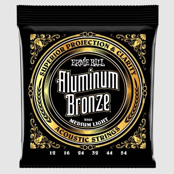 Ernie Ball Aluminum Bronze Acoustic Medium Light