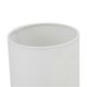 thumbnail image 2 of Bedside lamp with wooden base and fabric shade for bedroom, white, 2 of 4