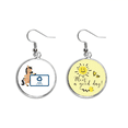 thumbnail image 1 of Clasificación de desechos,animales reciclables Pendiente Sol Flor Pendiente Joyas Moda Unbranded M, 1 of 3