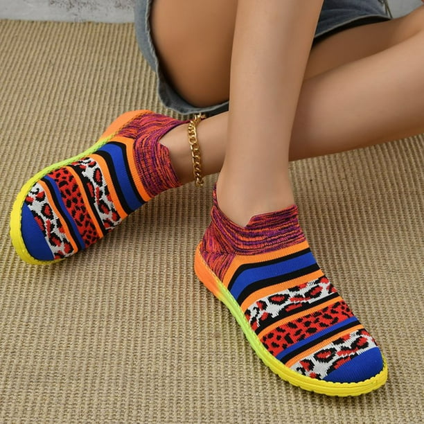 nsendm Women Shoes Adult Female Flat Narrow Sandals Women Women s Large Size Round Toe Fly Woven Flat Shoes Shallow Mouth Women Casual Shoes Size 13